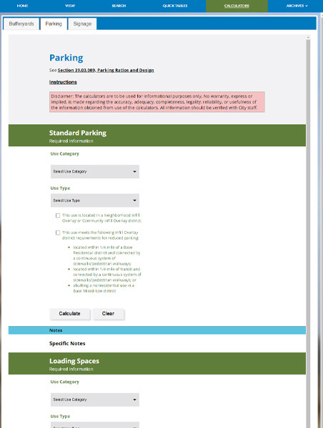 lubbock paring calculator