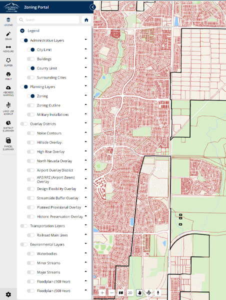 colorado springs co zoning portal