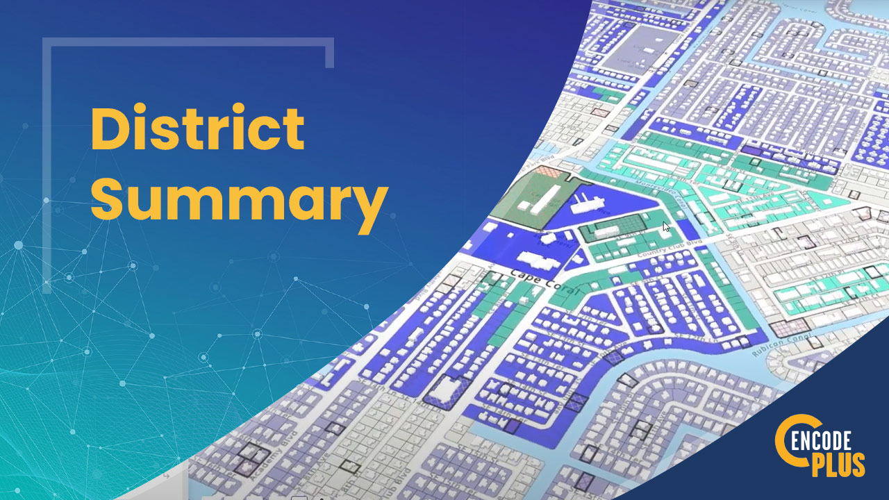 gis district summary video