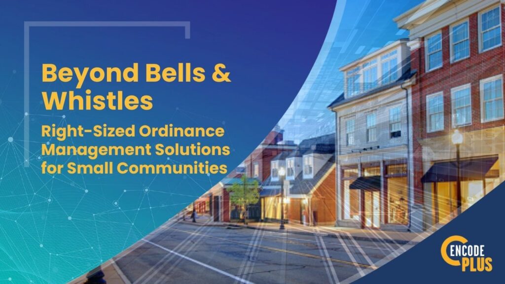 right sized ordinance solutions for small communities blog image