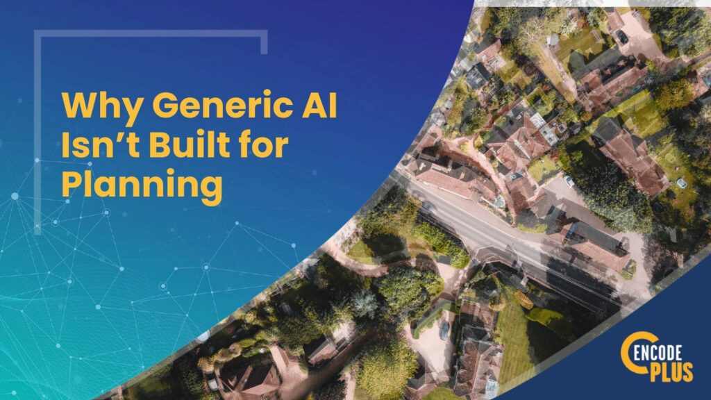 why generic ai isn't built for planning